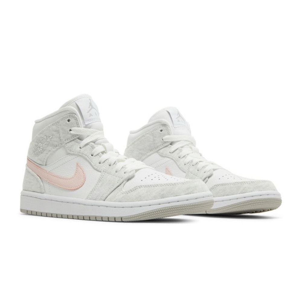 Sz 6 / Wmns Air Jordan 1 Mid SE ‘Light Iron Ore’